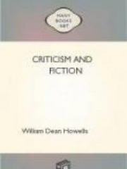 Criticism And Fiction