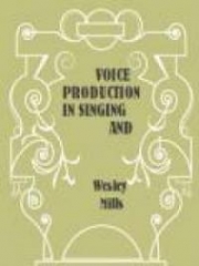 Voice Production in Singing and Speaking