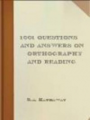 1001 Questions and Answers on Orthography and Reading