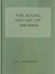 The Social History of Smoking