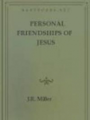 Personal Friendships of Jesus