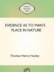 Evidence as to Man's Place in Nature