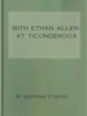 With Ethan Allen at Ticonderoga