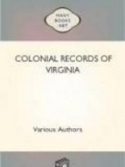 Colonial Records of Virginia