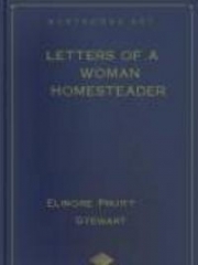 Letters of a Woman Homesteader