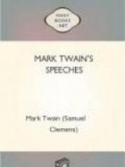 Mark Twain's Speeches