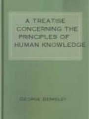 A Treatise Concerning the Principles of Human Knowledge