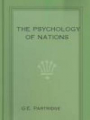 The Psychology of Nations