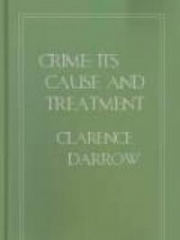 Crime: Its Cause and Treatment