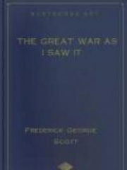 The Great War As I Saw It