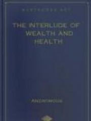 The Interlude of Wealth and Health