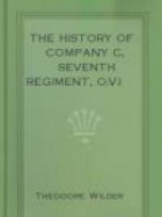 The history of Company C, Seventh Regiment, O.V.I