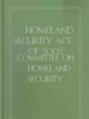 Homeland Security Act of 2002