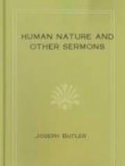 Human Nature and Other Sermons