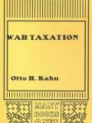 War Taxation