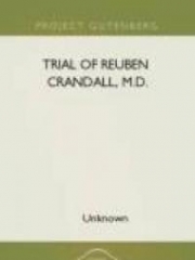 The Trial of Reuben Crandall, M.D