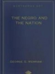 The Negro and the Nation