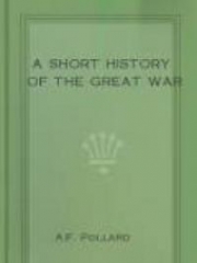 A Short History of the Great War