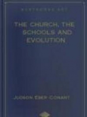 The Church, the Schools and Evolution