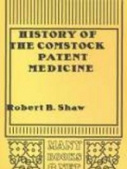 History of the Comstock Patent Medicine Business and Dr. Morse's Indian Root Pills