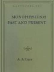 Monophysitism Past and Present