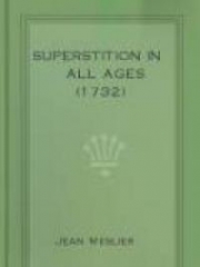 Superstition In All Ages