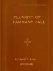 Plunkitt of Tammany Hall