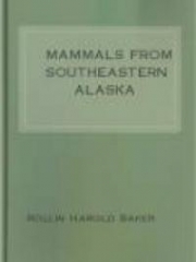 Mammals from Southeastern Alaska