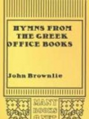 Hymns from the Greek Office Books