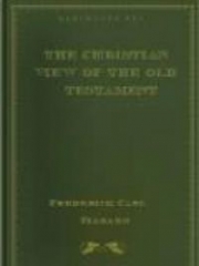 The Christian View of the Old Testament