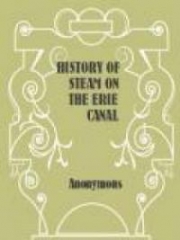 History of Steam on the Erie Canal