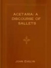 Acetaria: A Discourse of Sallets